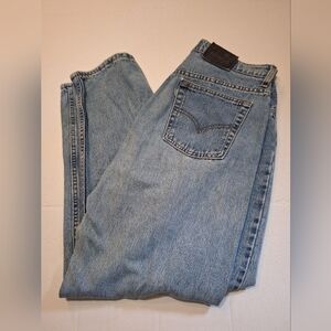 Vintage 90’s Levi’s Silver Tab Loose Light Wash Jeans Size 13 Jr Medium Classic
